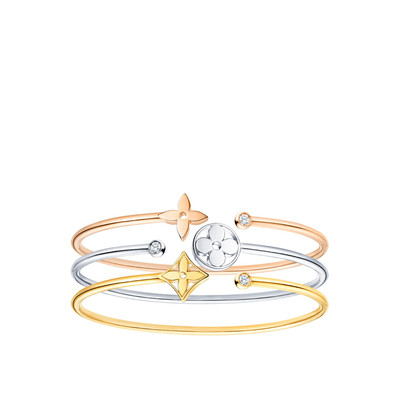 Louis Vuitton Idylle Blossom Twist Bracelet, Pink Gold outlook