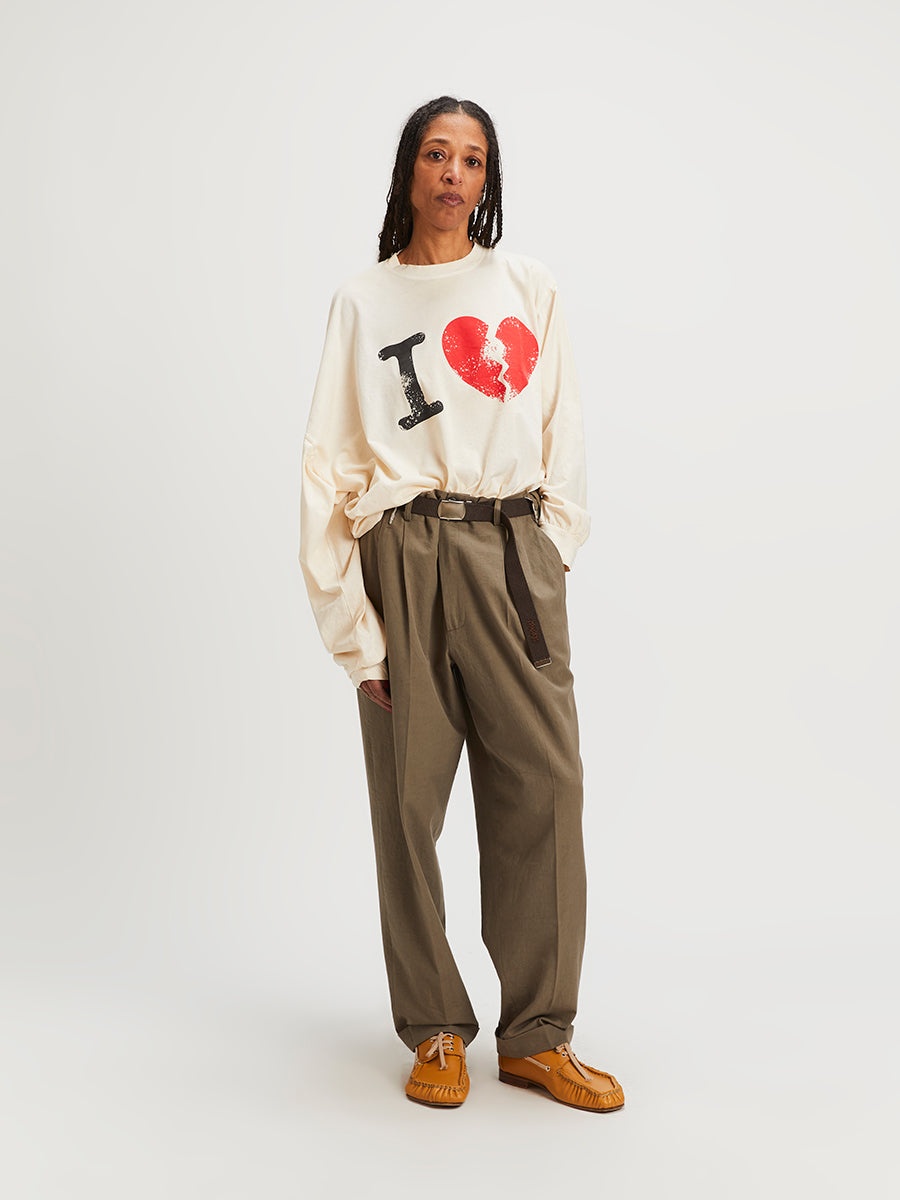 Magliano | I Suffer Twisted Tee Oyster White - 2