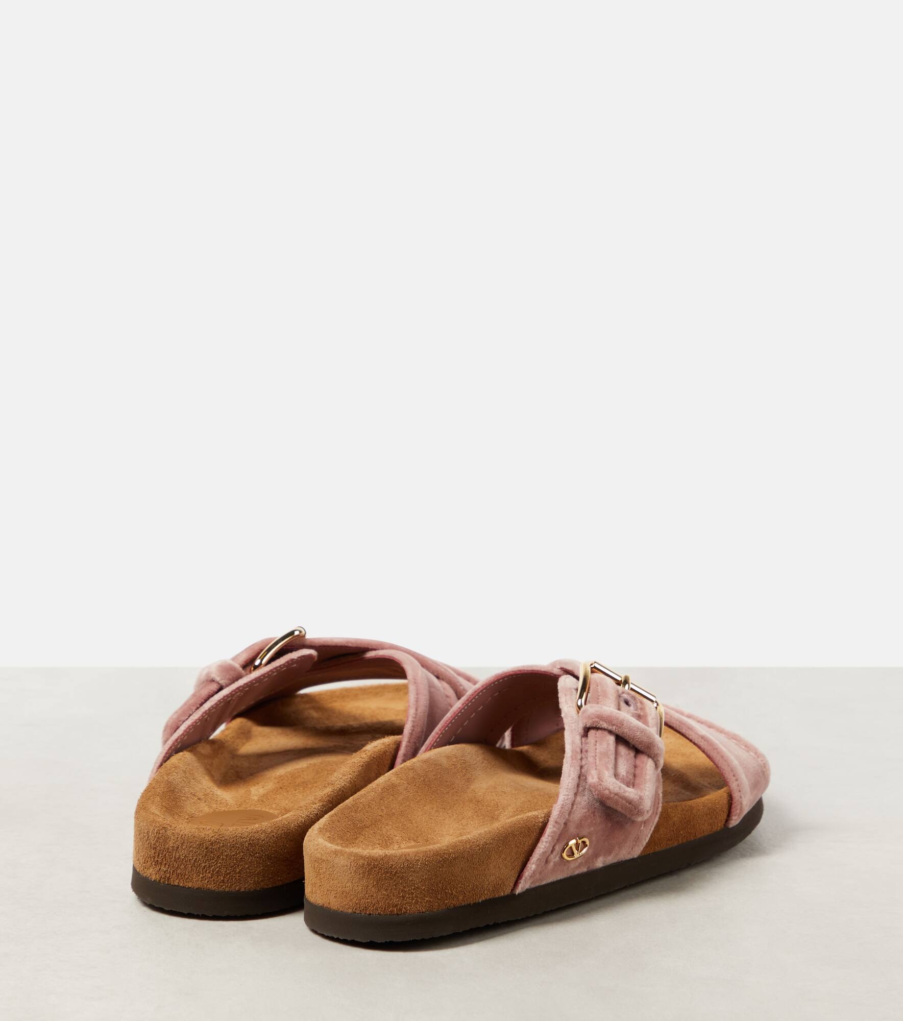 Fussfriend velvet sandals - 3