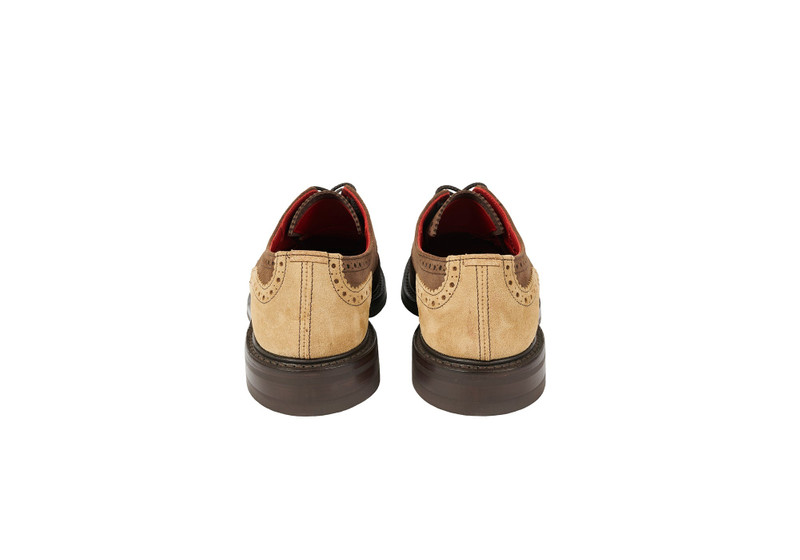 PALACE TRICKER'S COUNTRY BROGUE SUEDE MULTI 4