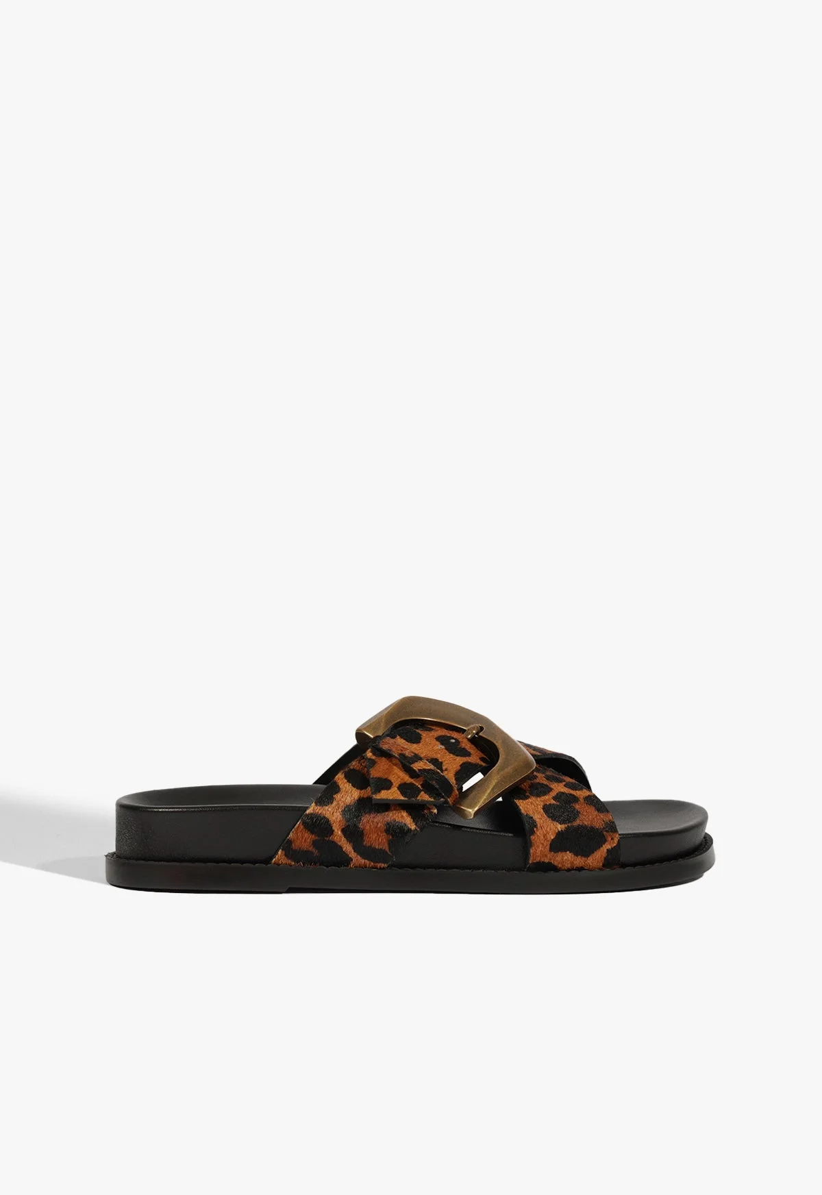 Lois Sporty Calf Hair Sandal - 1