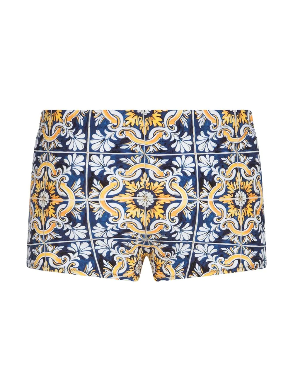 Maiolica print swim shorts - 2