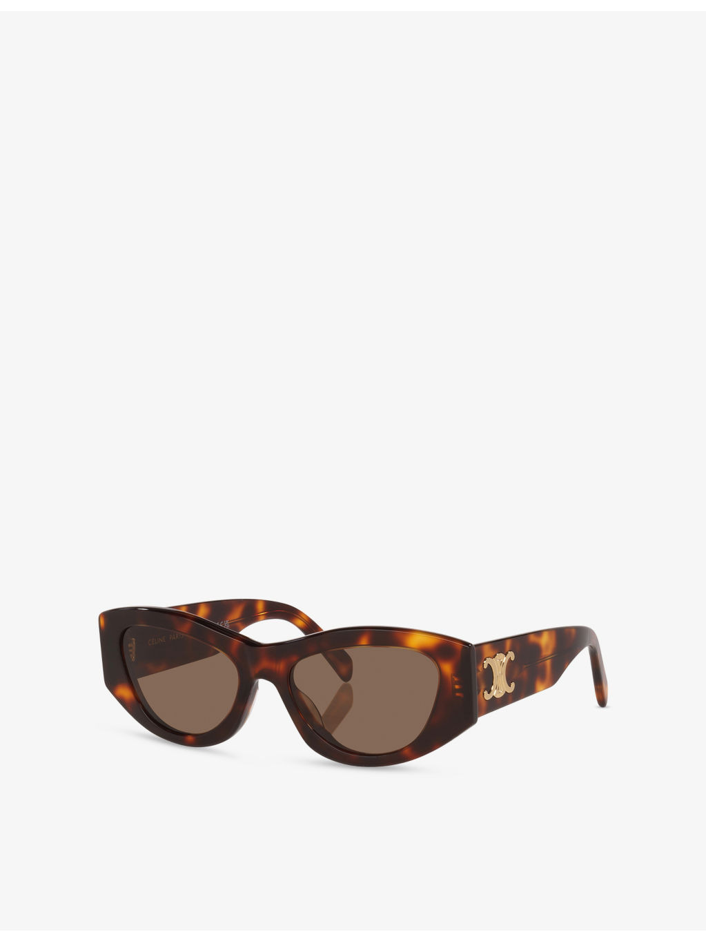 CL40308U Triomphe Irregular-Frame Acetate Sunglasses - 3