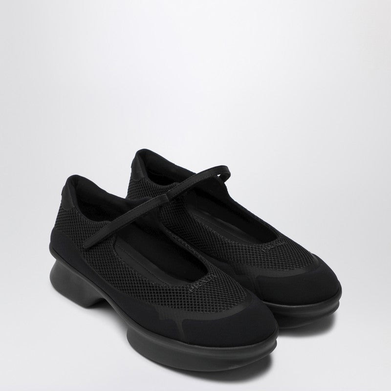 Prada Black Mesh Ballerina Women - 1