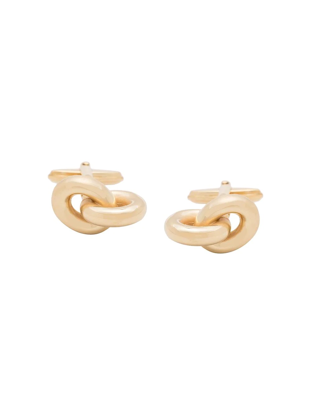 linked-ring cufflinks - 1