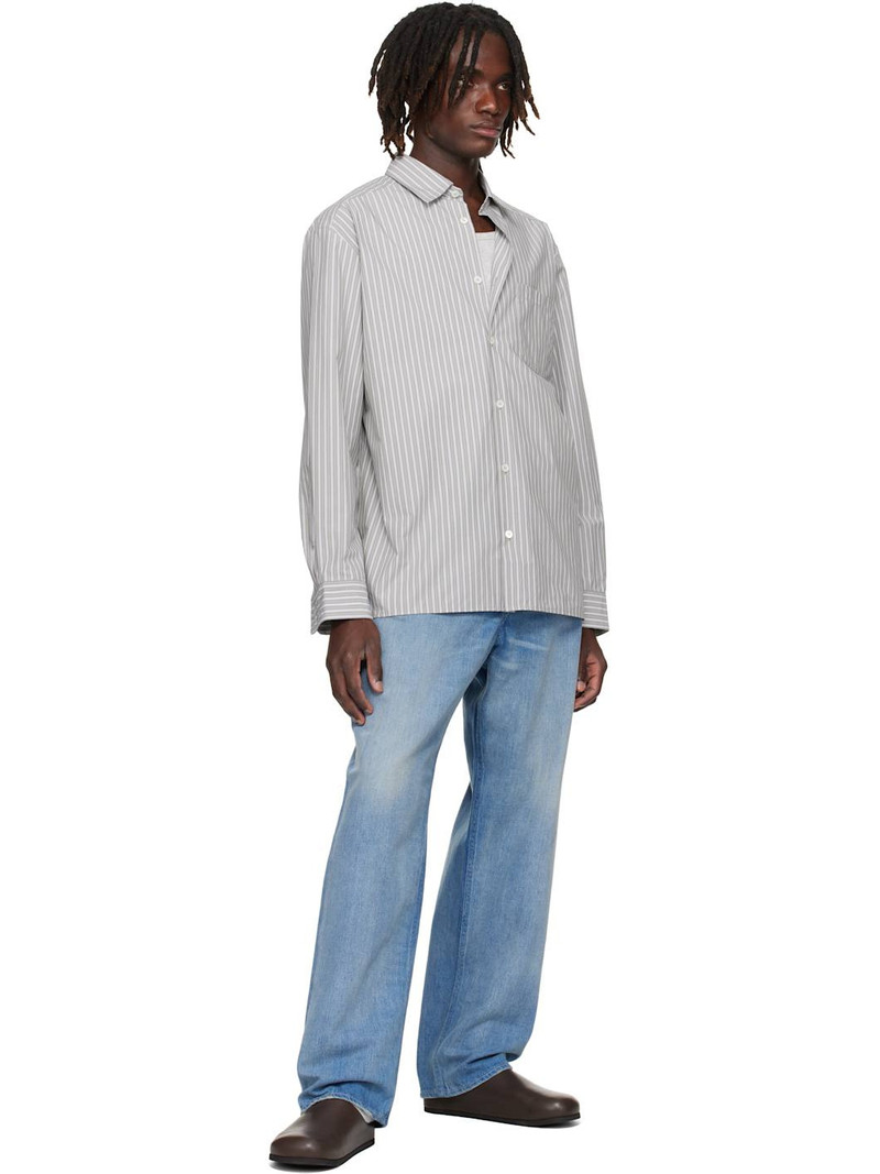 A.P.C. Gray Malo Shirt outlook
