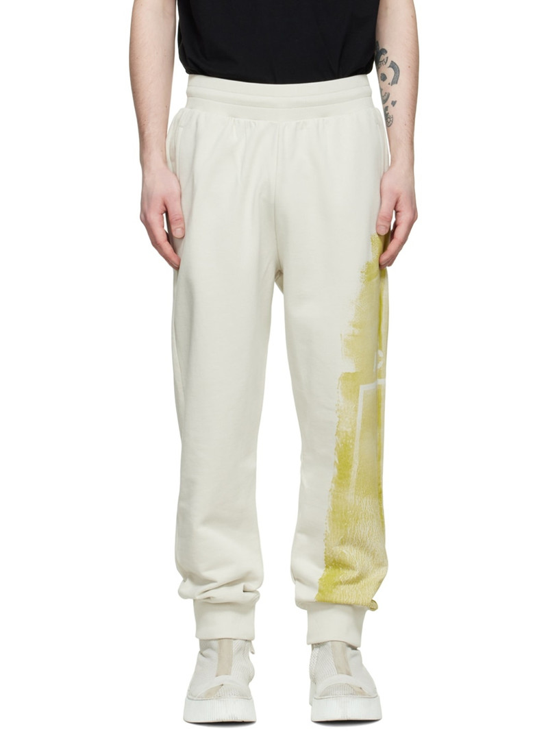 Off-White Cotton Lounge Pants 1