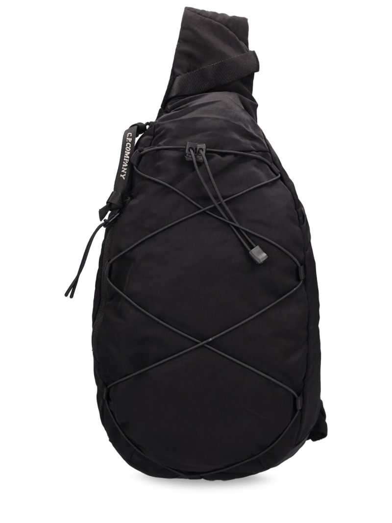 Nylon B crossbody backpack - 1