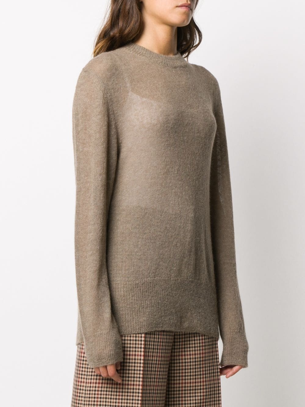 fine knit jumper - 3