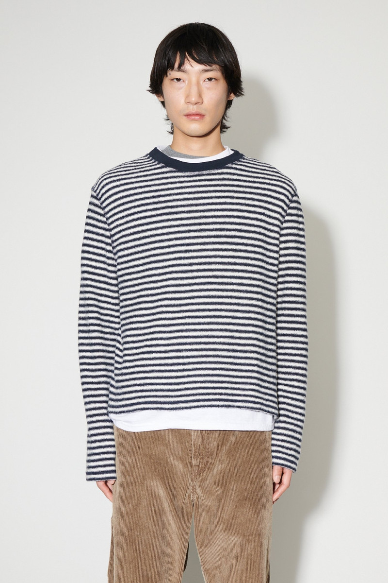 Our Legacy Artist Roundneck Malaga Stripe Brushed Cotton outlook
