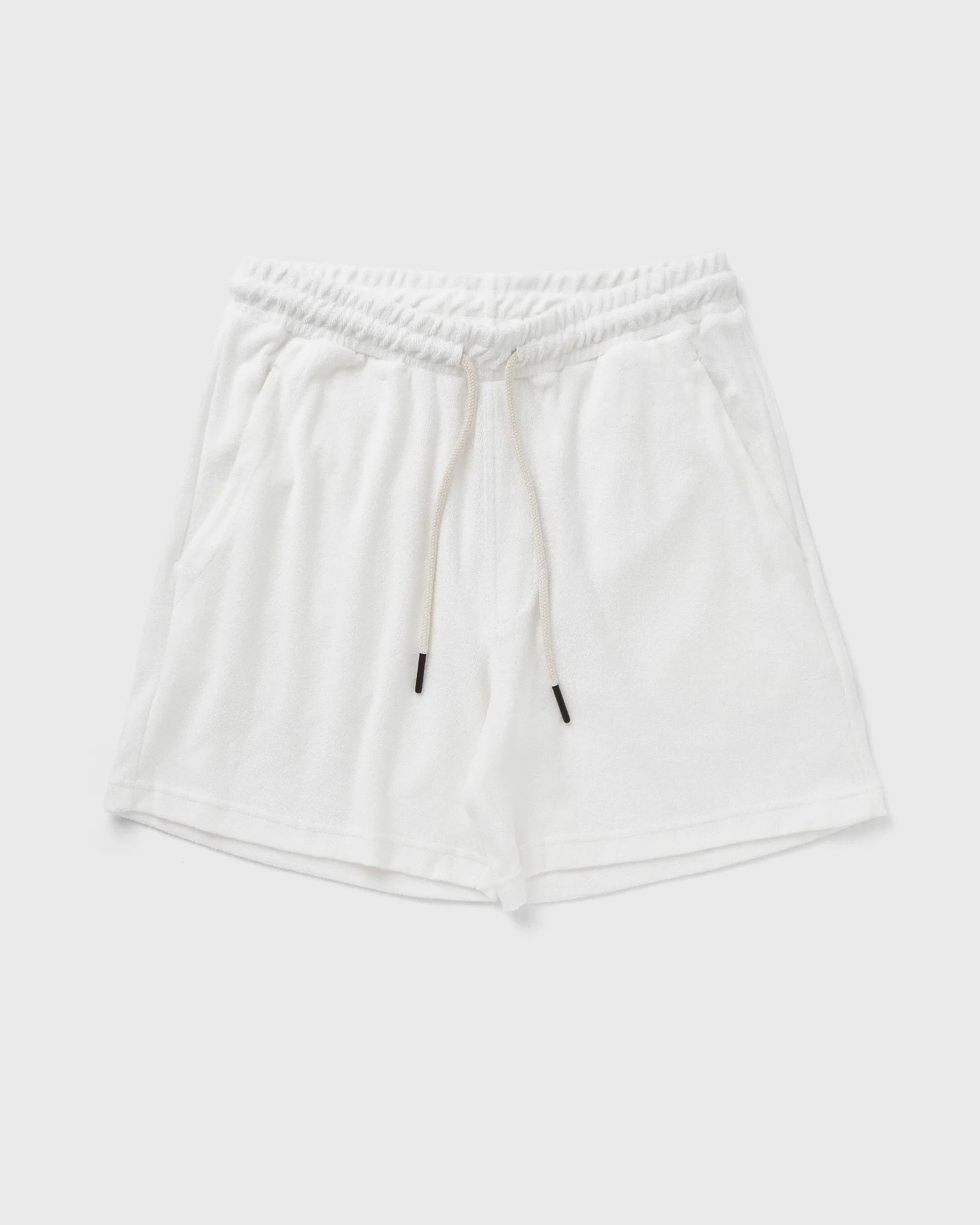 White Terry Shorts - 1