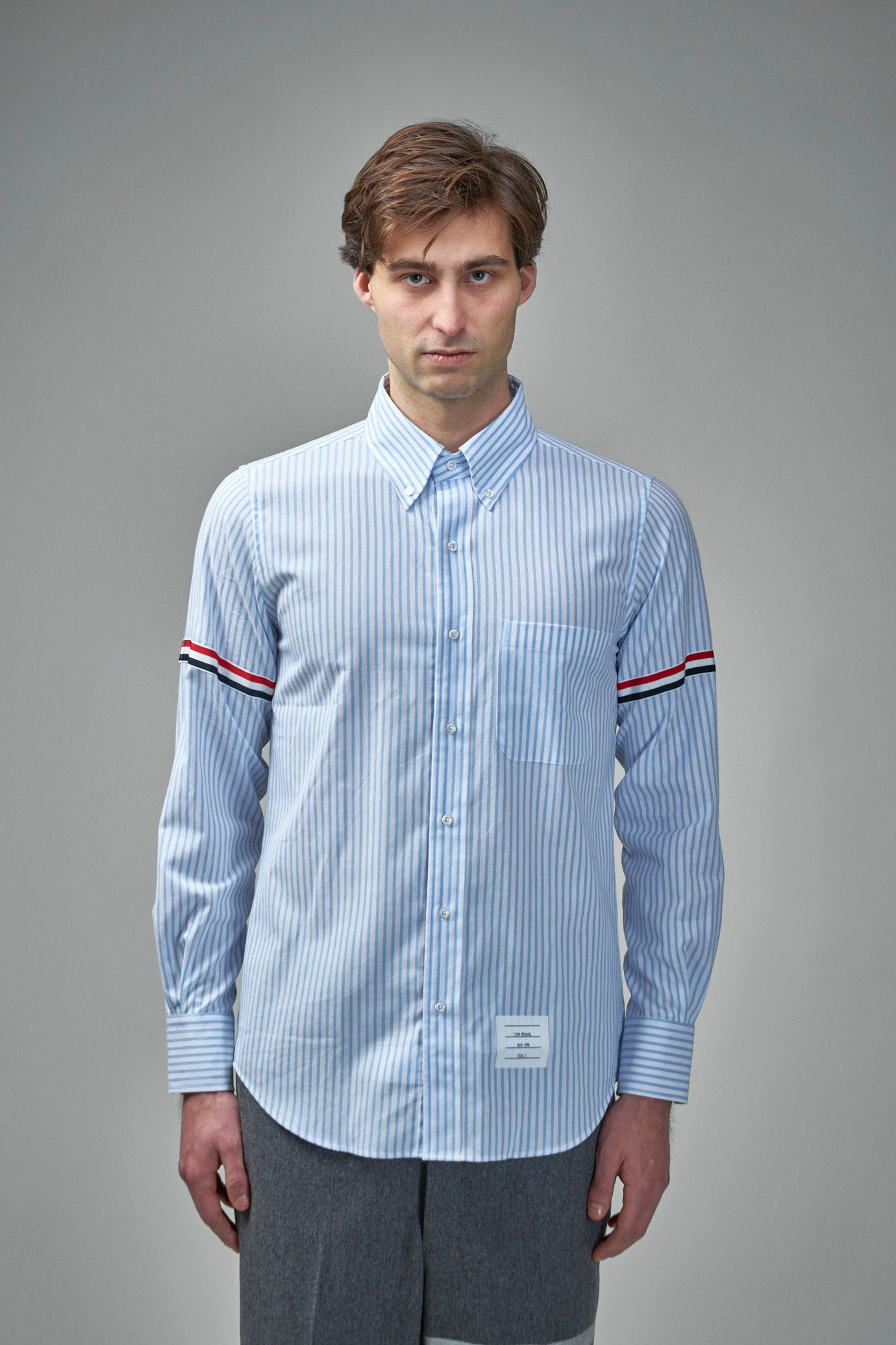 Madras Cotton Armband Shirt - 1