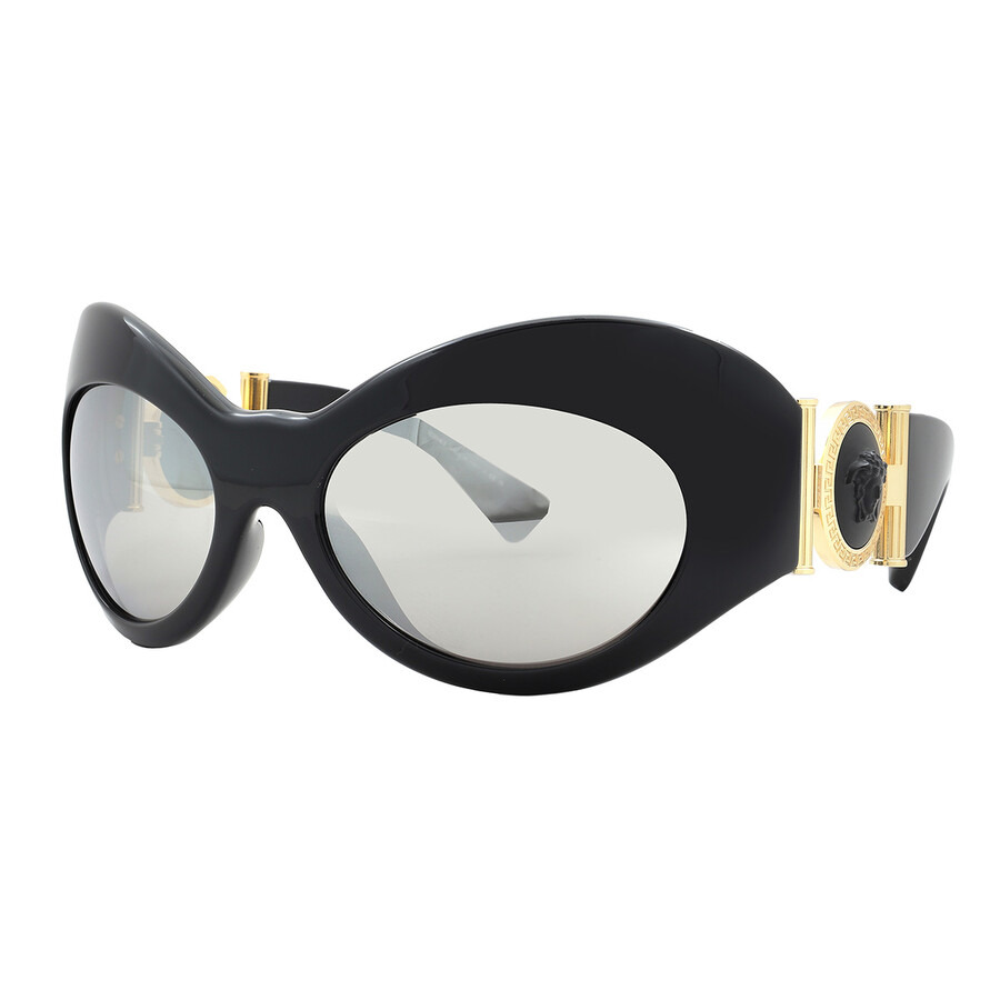 Versace Light Grey Irregular Ladies Sunglasses VE4462 GB1/6G 58 - 3