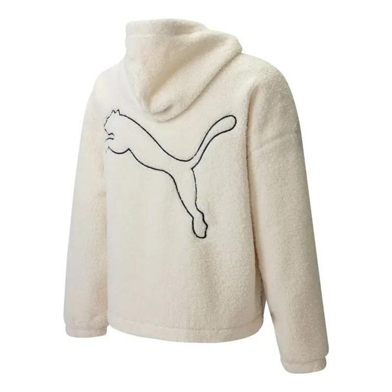 PUMA PUMA EMB Sherpa Jacket 'White' 539568-93 outlook