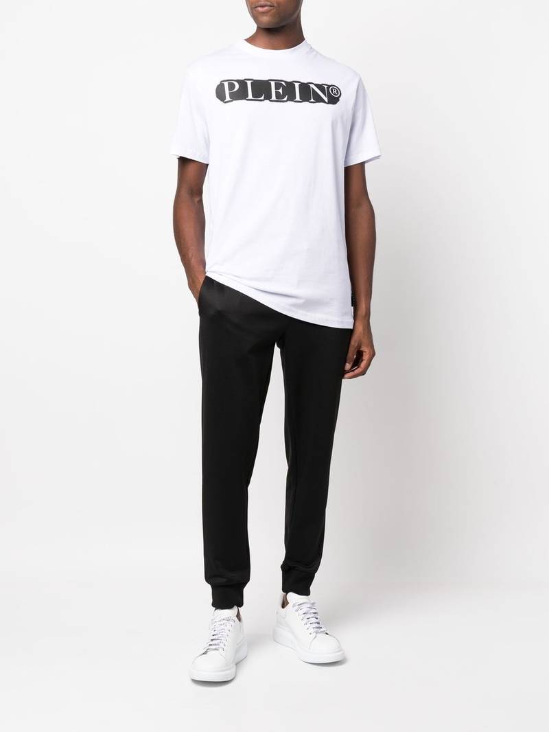 PHILIPP PLEIN logo print T-shirt outlook