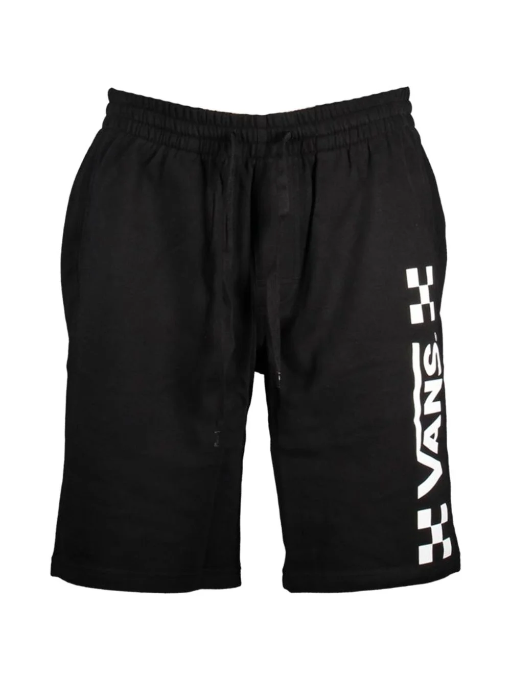 logo-print checkered shorts - 1