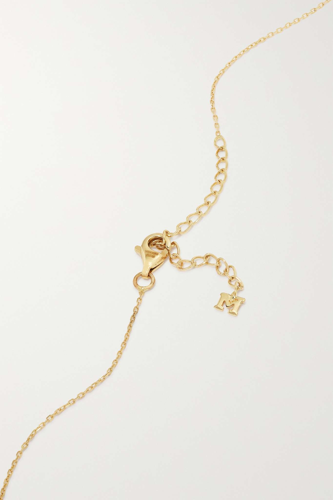 14-karat gold pearl necklace - 3