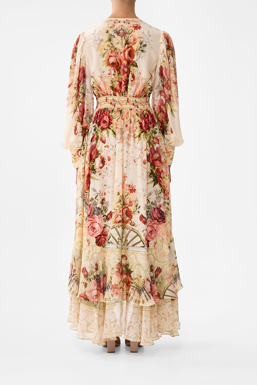 LONG BUTTON FRONT DRESS - 3