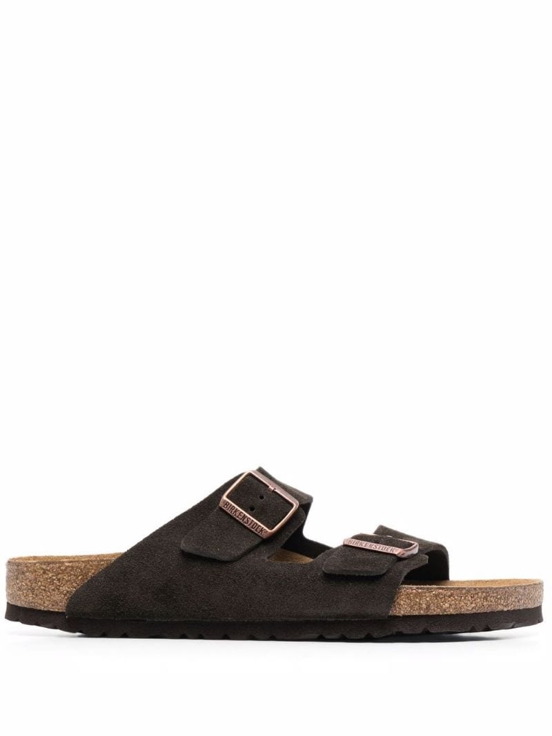 Arizona double-strap suede slipes - 1