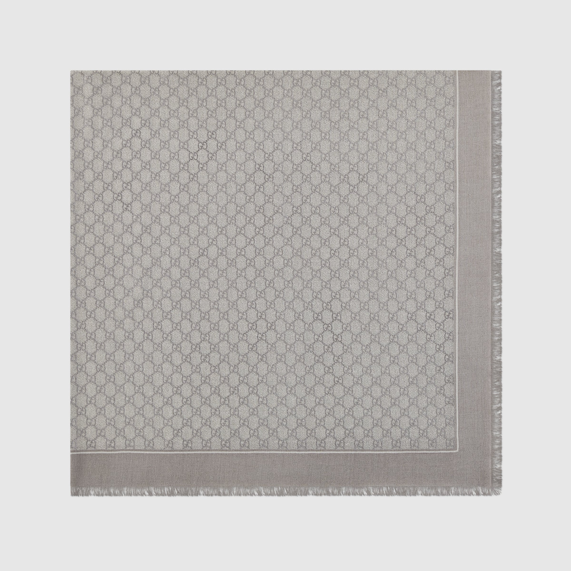 GG wool shawl - 2