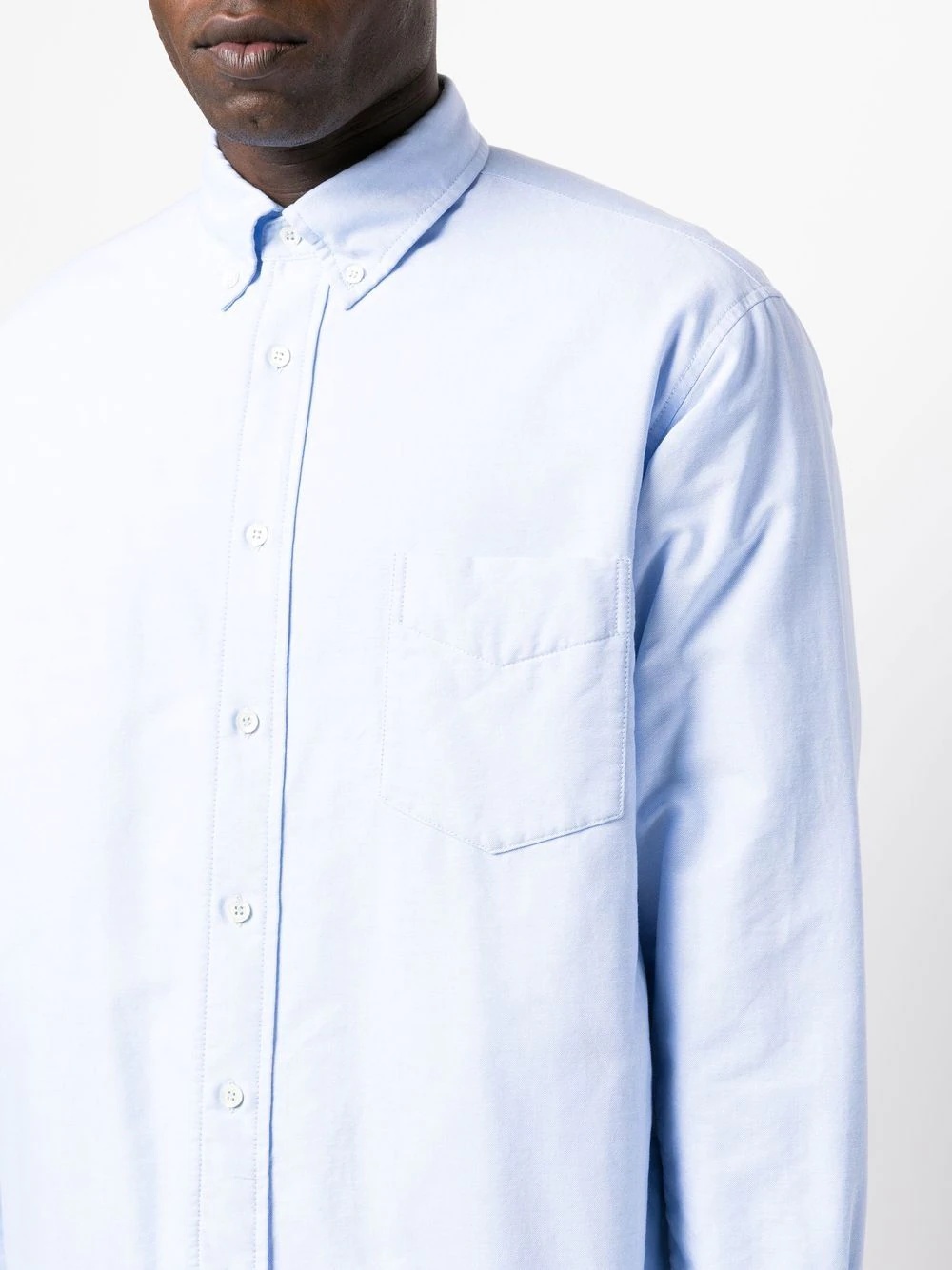 long-sleeve cotton shirt - 5