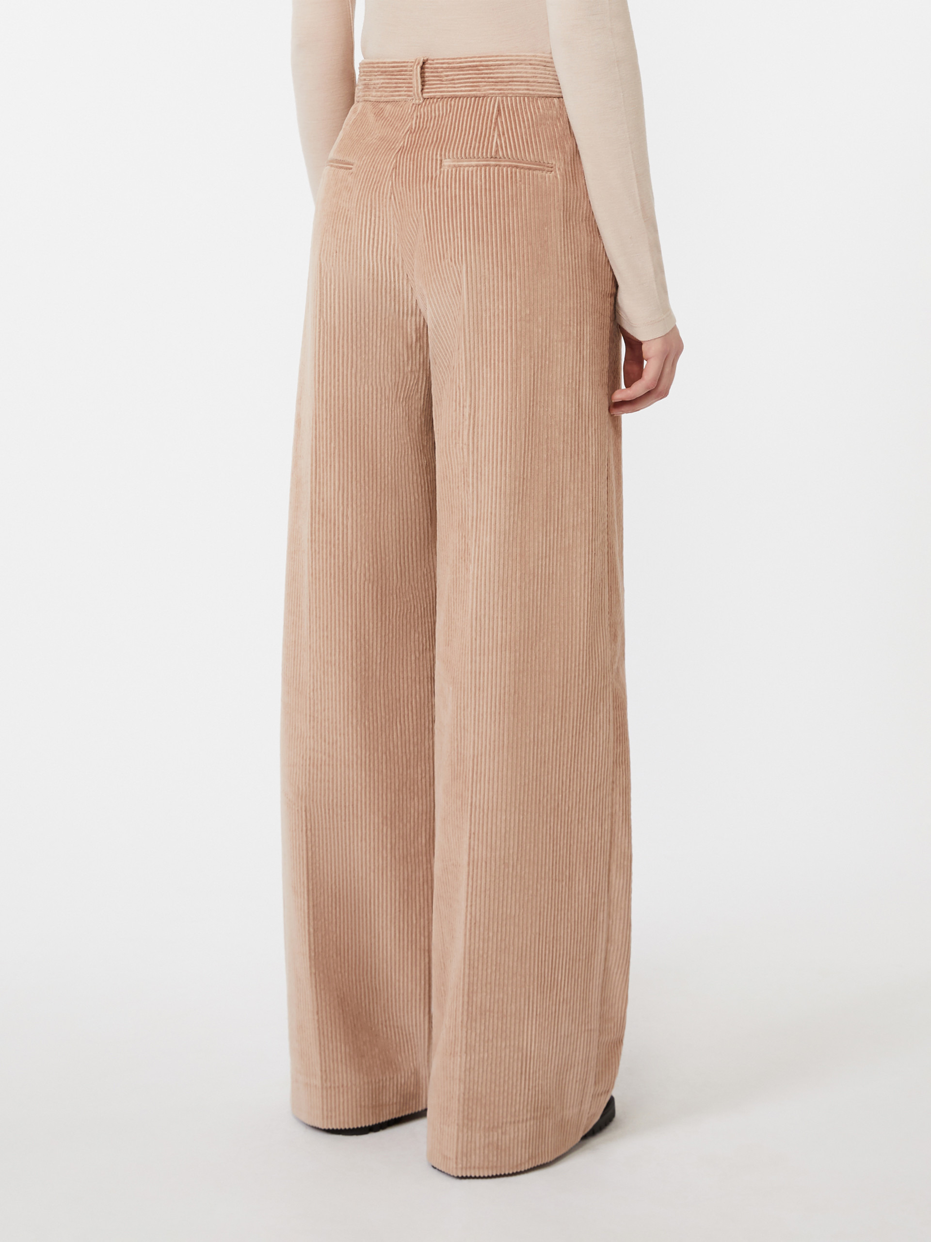 TANIA Wide-leg corduroy trousers - 4