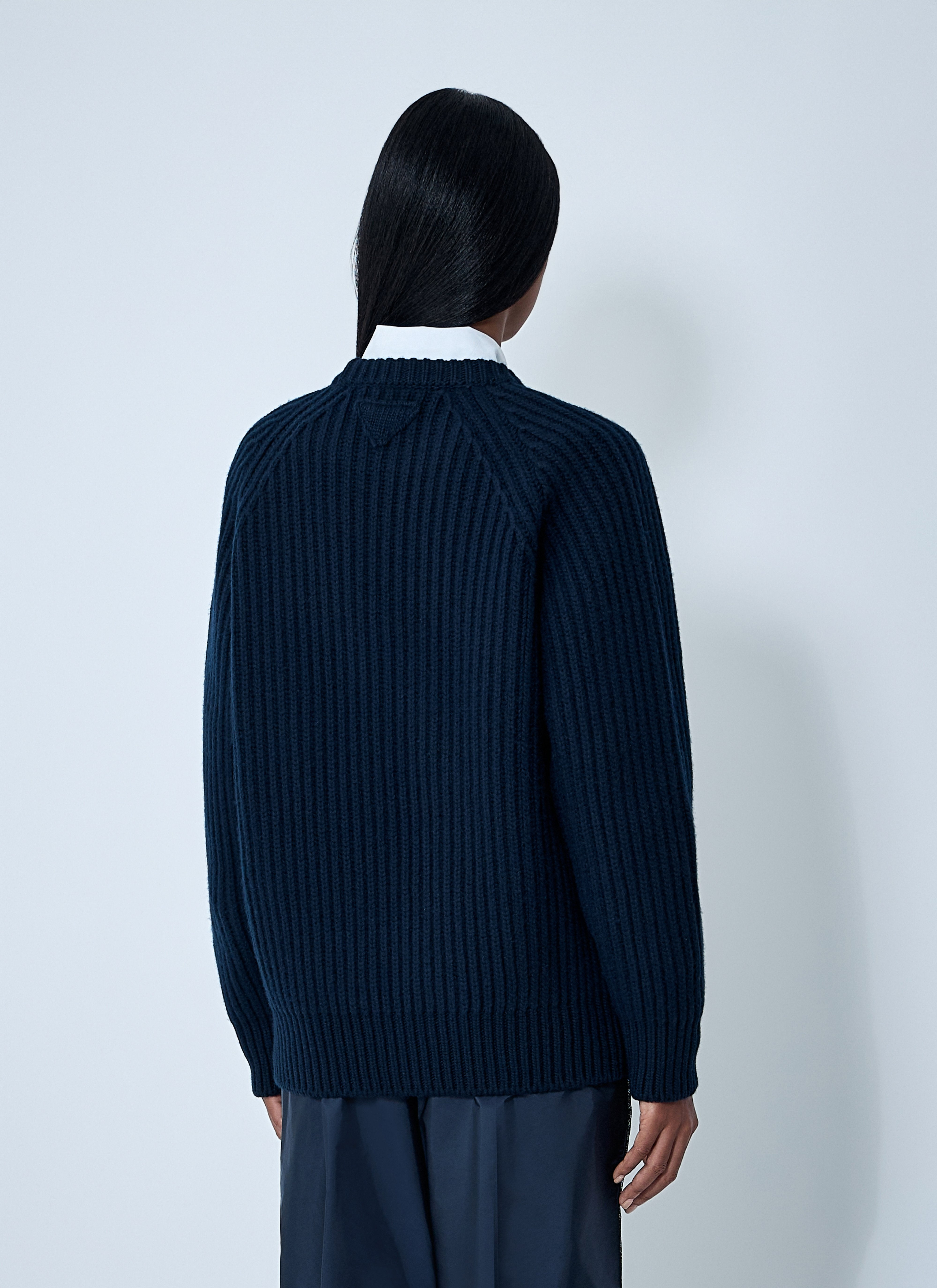 Prada Women Wool-And-Cashmere Sweater - 4