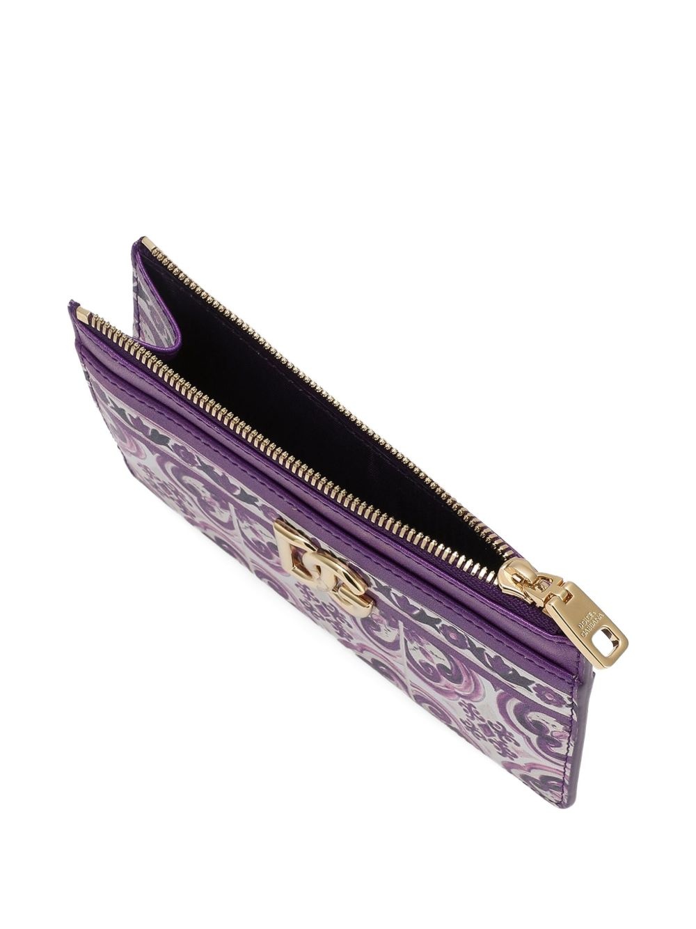 Majolica-print cardholder - 4
