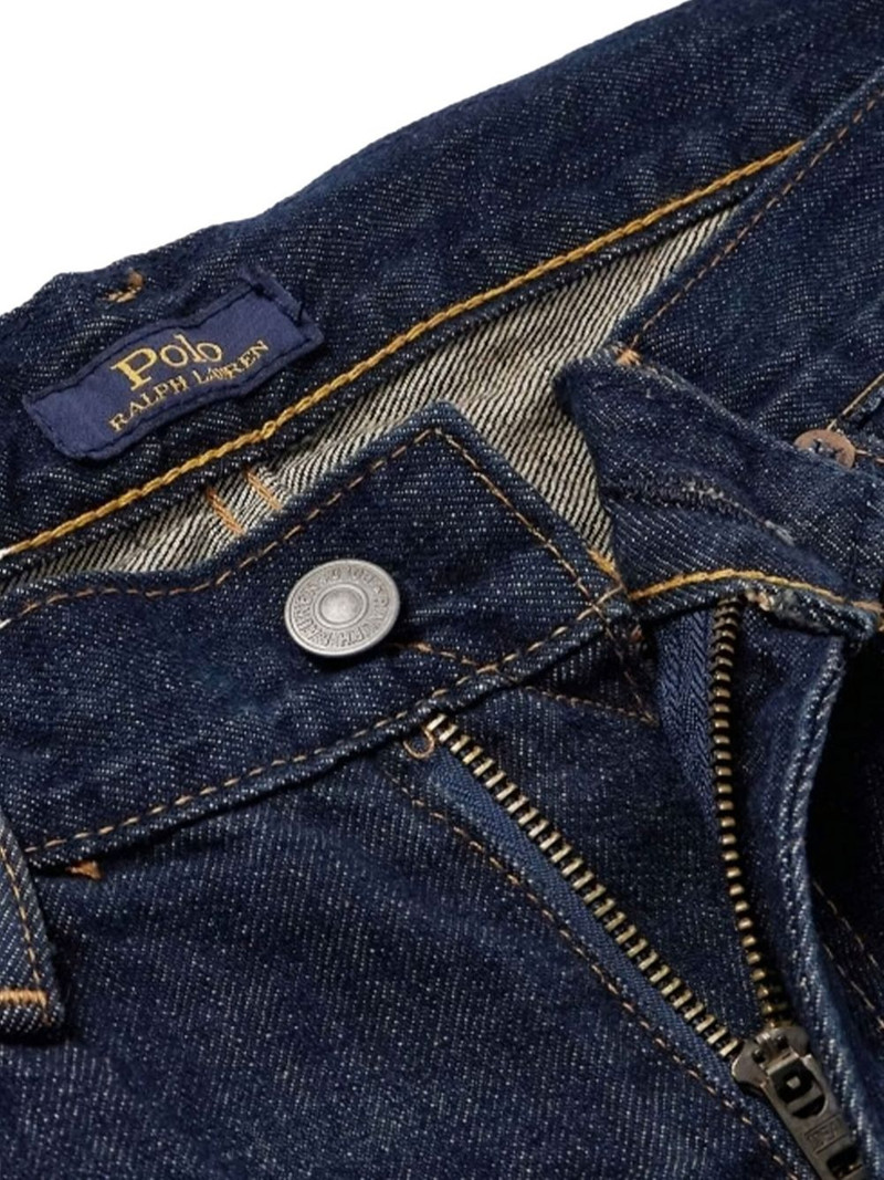 logo-embroidered jeans 3