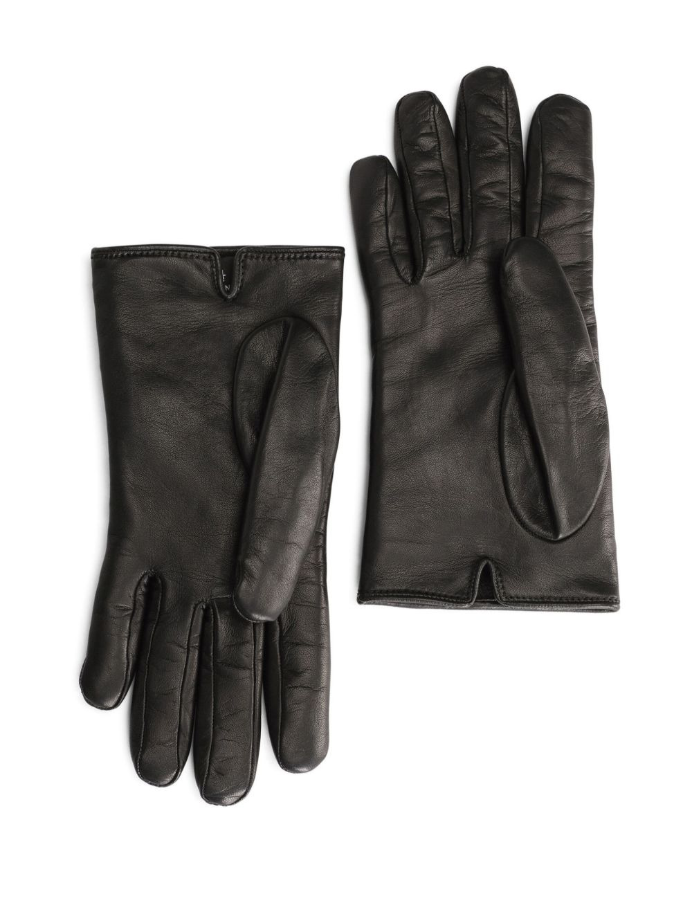 quilted leather gloves - 2