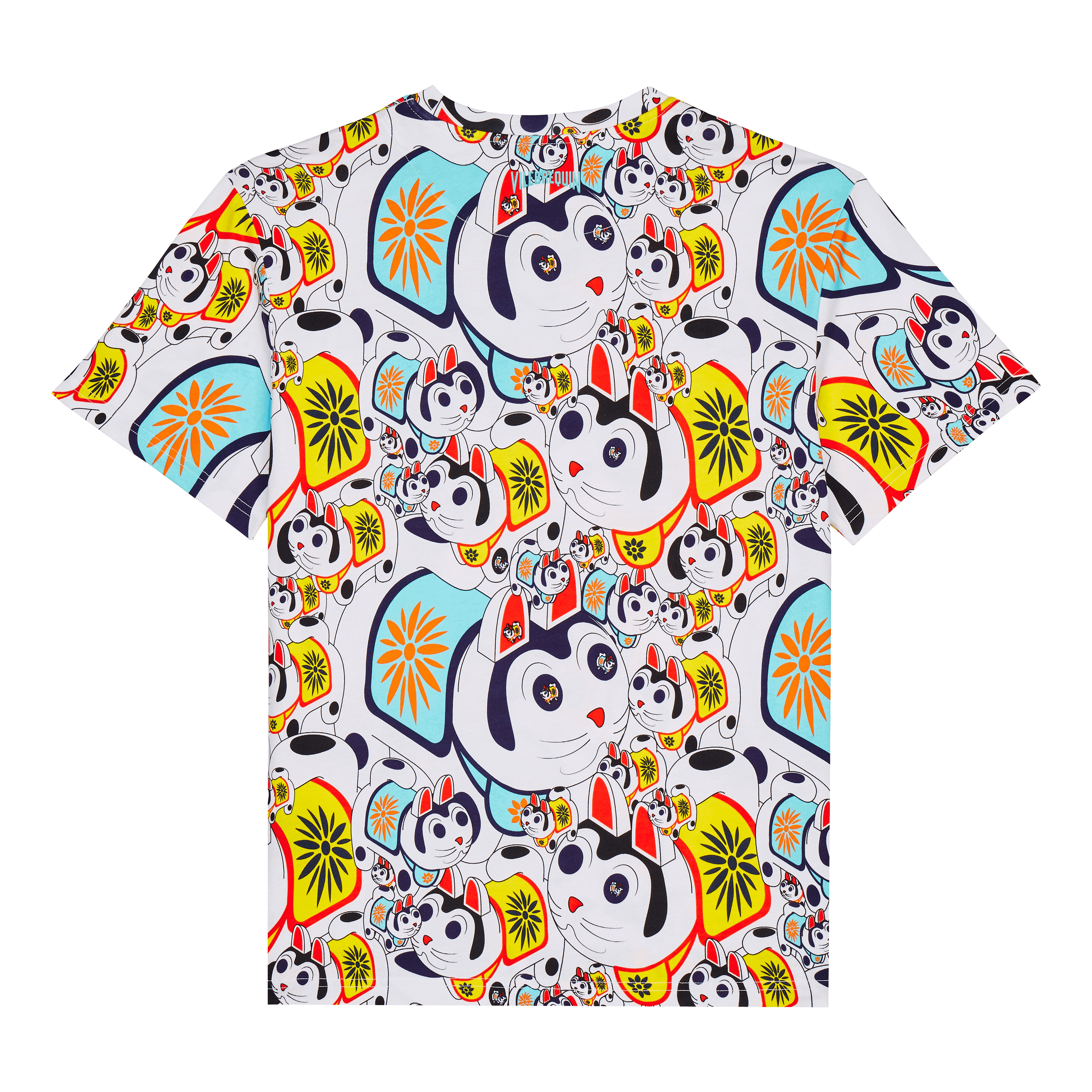 Men Cotton T-Shirt Maneki-neko - 2