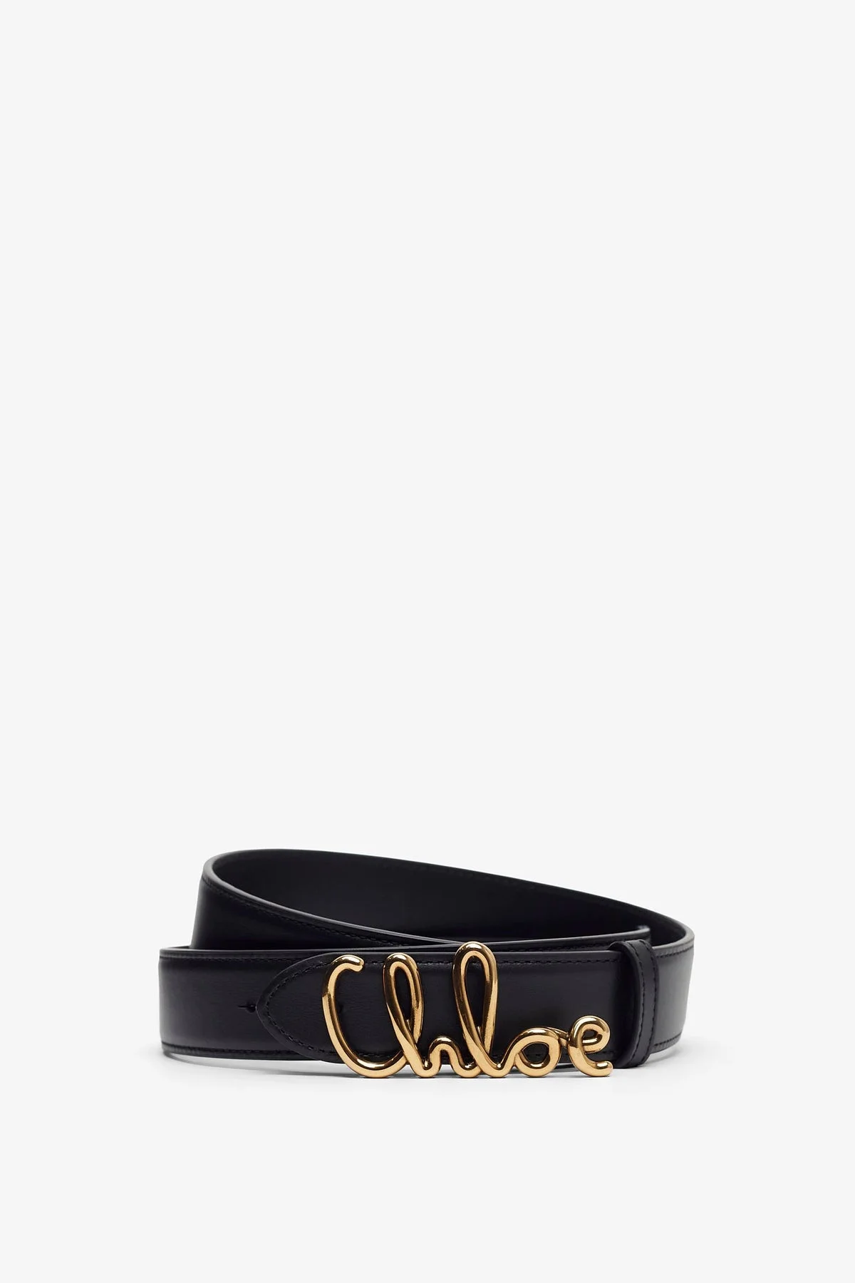 Chloe Iconic black leather belt - 1
