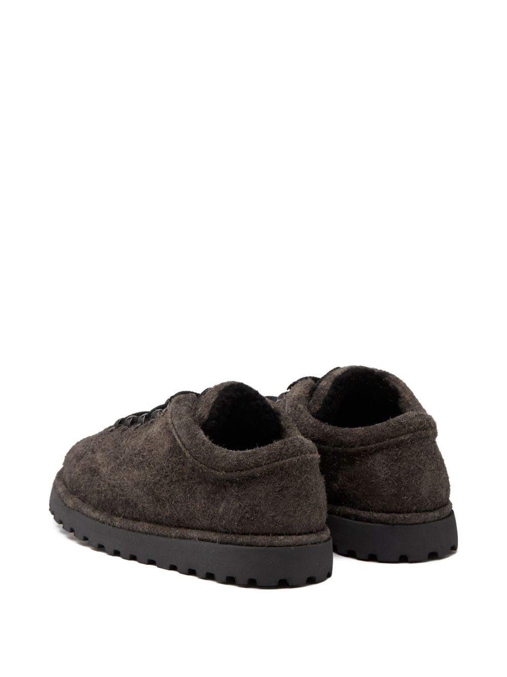 Pallottola Crepping lace-up derby shoe - 3