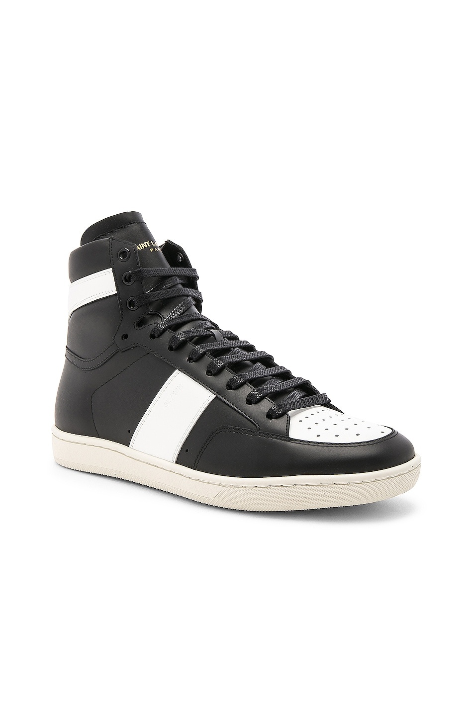 Signature Court Classic SL/10H Leather High Top Sneakers - 2