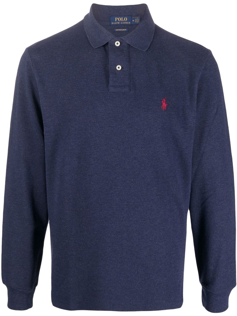 Polo Pony long-sleeved polo shirt 1