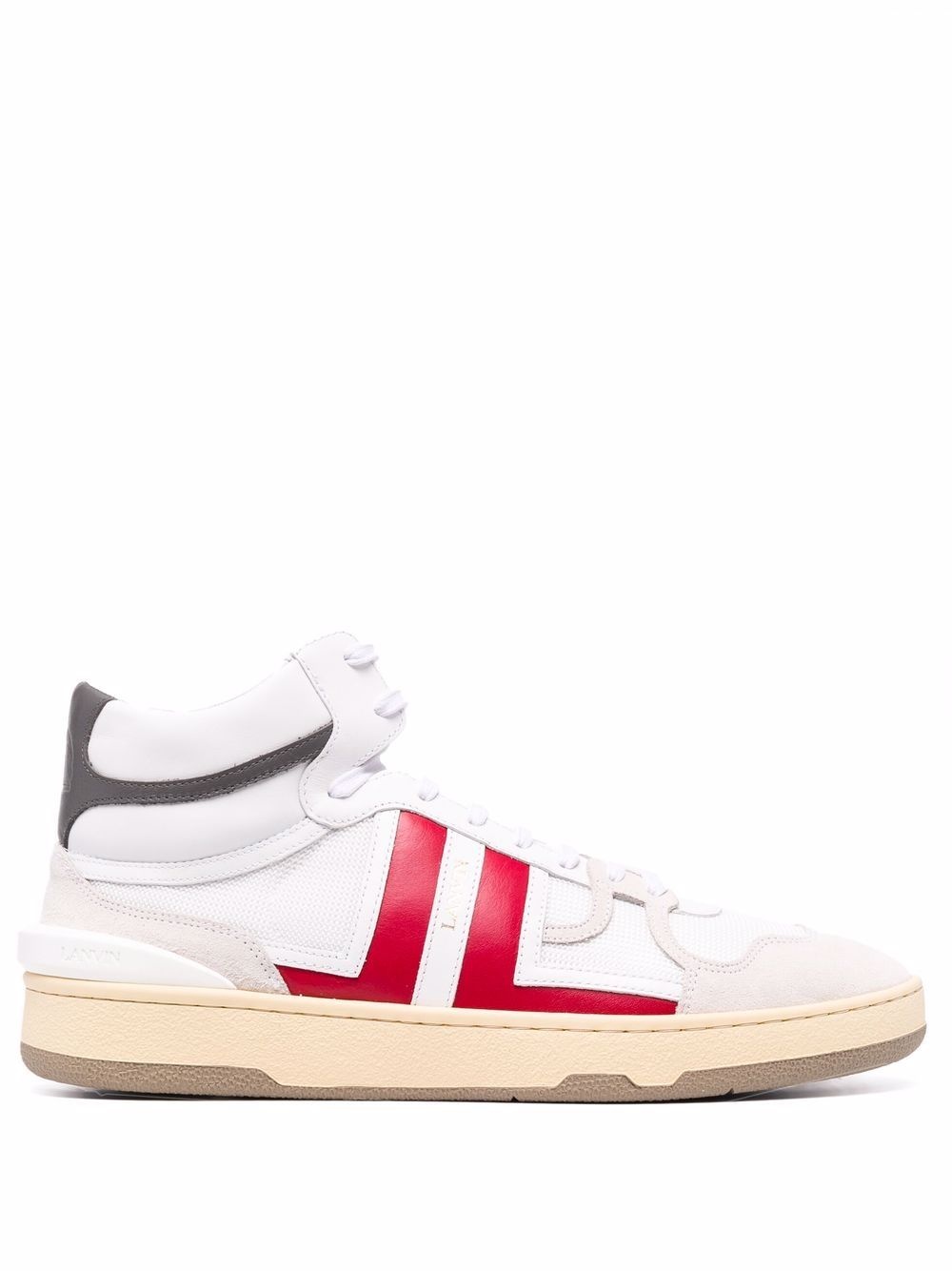 logo-patch lace-up sneakers - 2