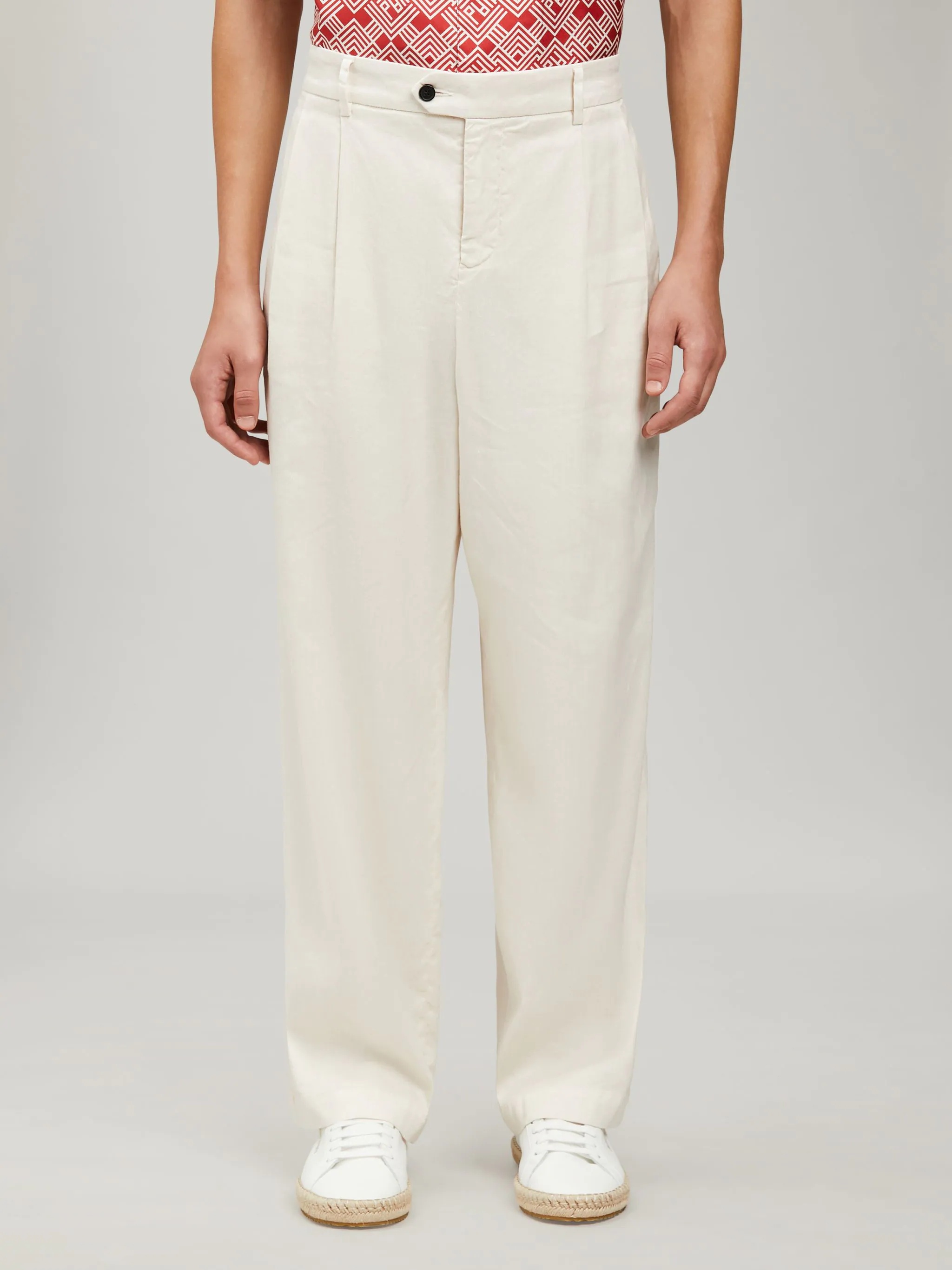 LINEN CHINOS - 3