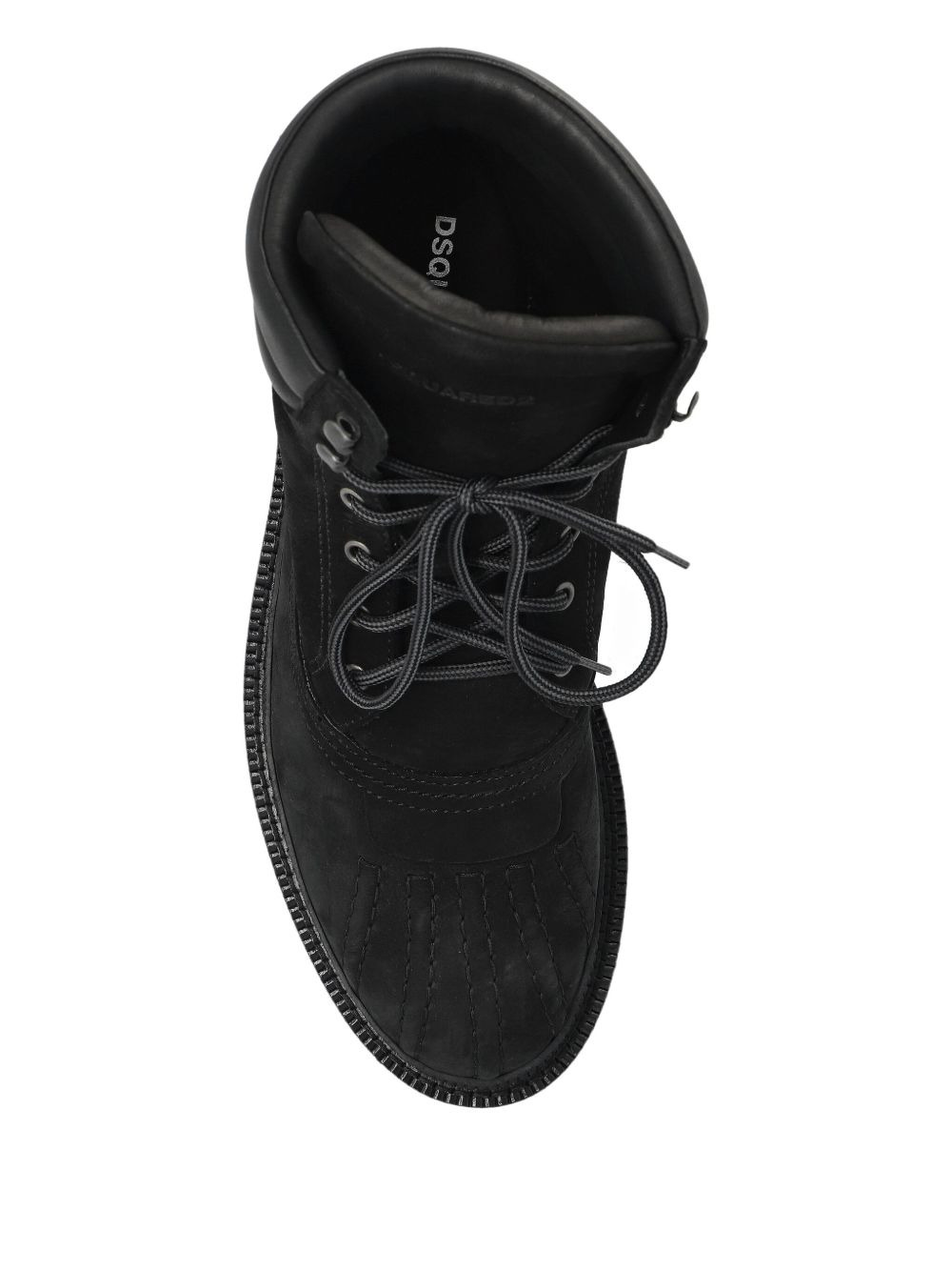 Army padded lace-up boots - 3
