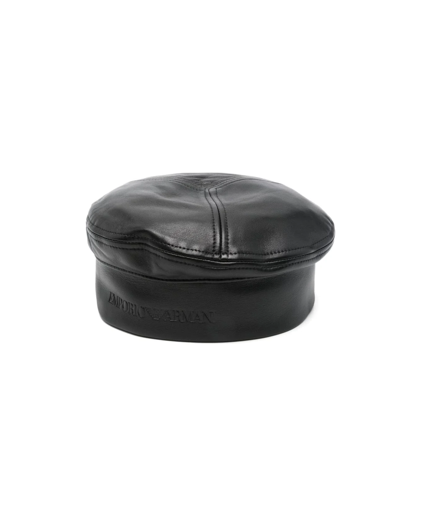 Leather Basque Hat - 1