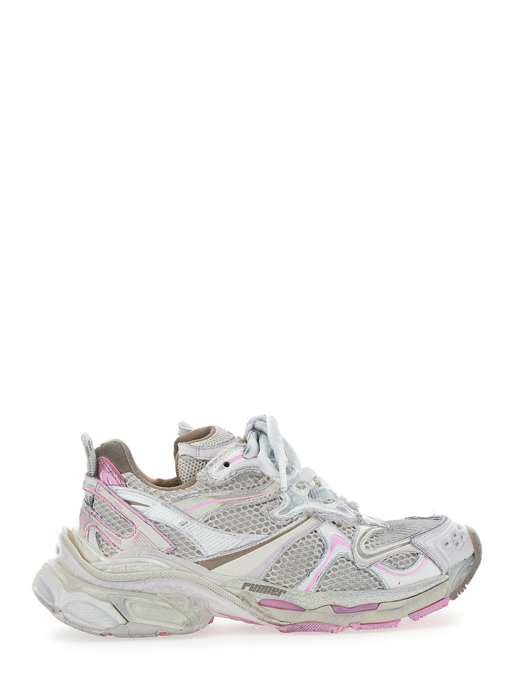 Balenciaga Women 'Runner 2.0' Multicolor Low Top Sneakers With Runner Logo In Tech Fabric Woman - 1