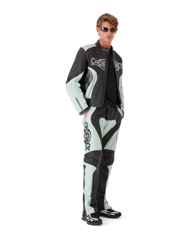 CASABLANCA Leather Biker Jacket | Casablanca Paris outlook