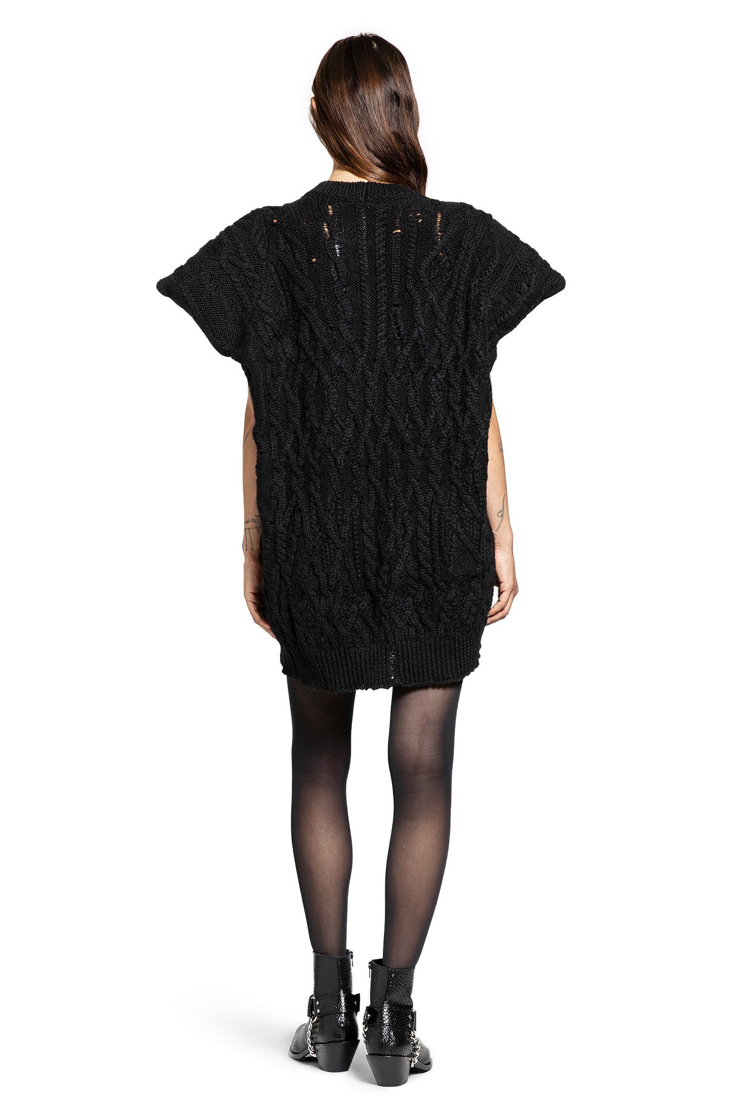 Mini Dress In Jacquard Knit - 4