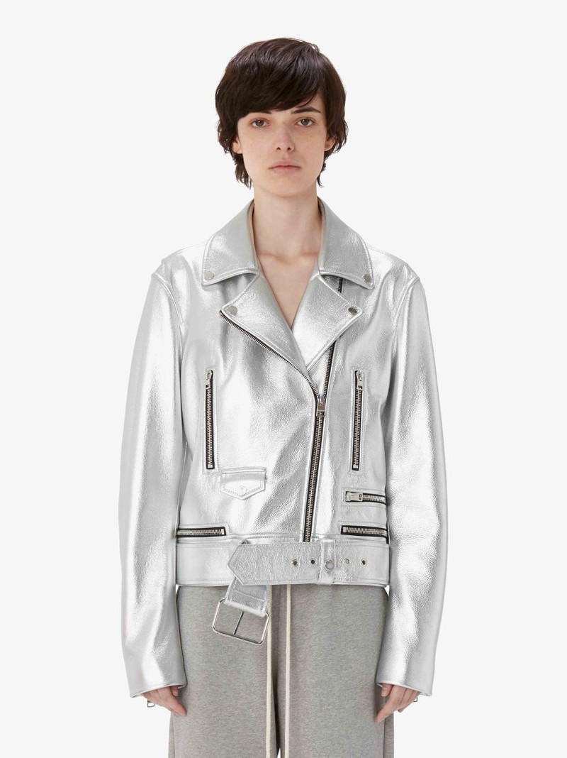 JW Anderson BIKER LEATHER JACKET outlook