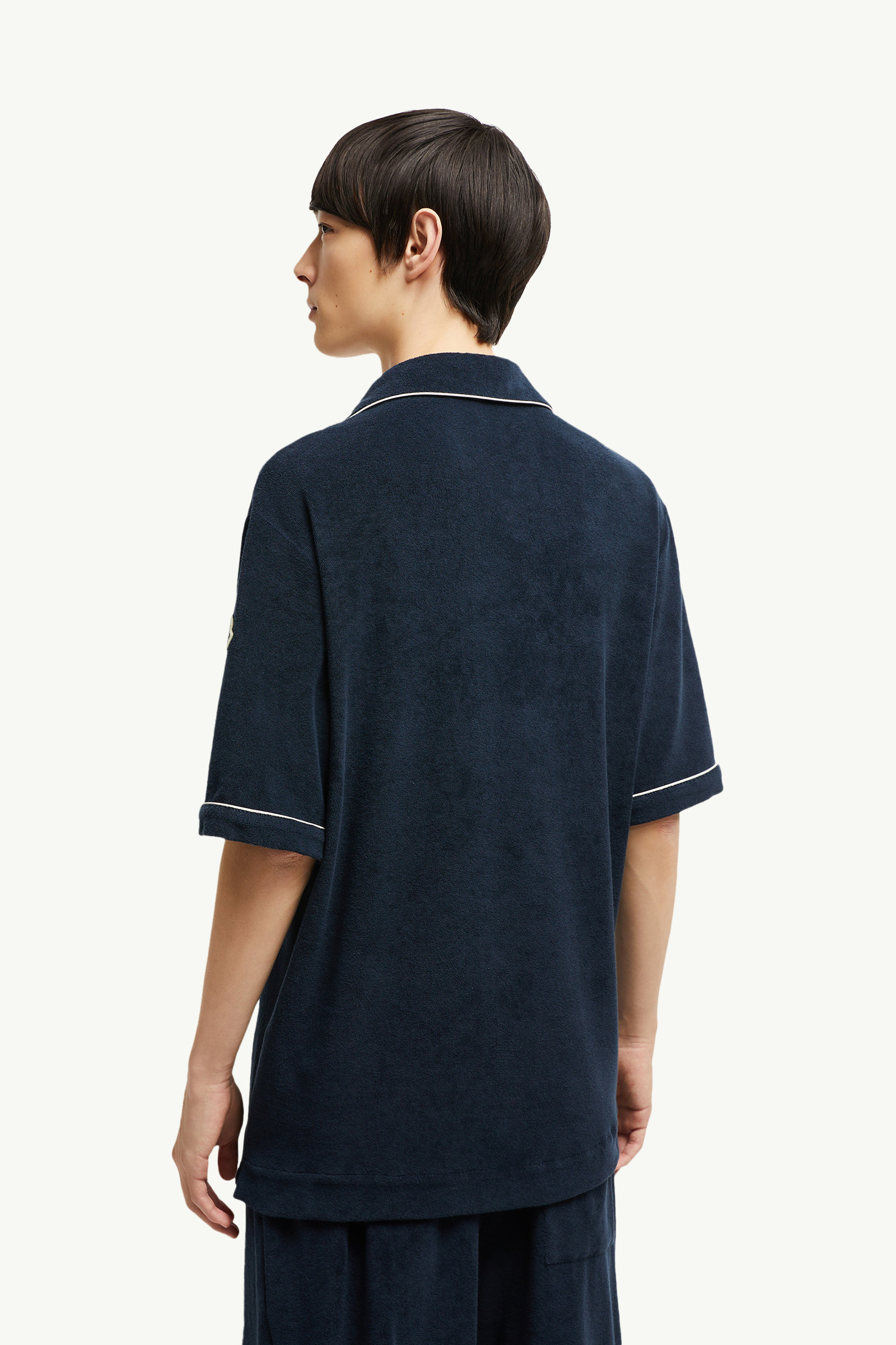 Cotton Terry Cloth Polo Shirt - 5