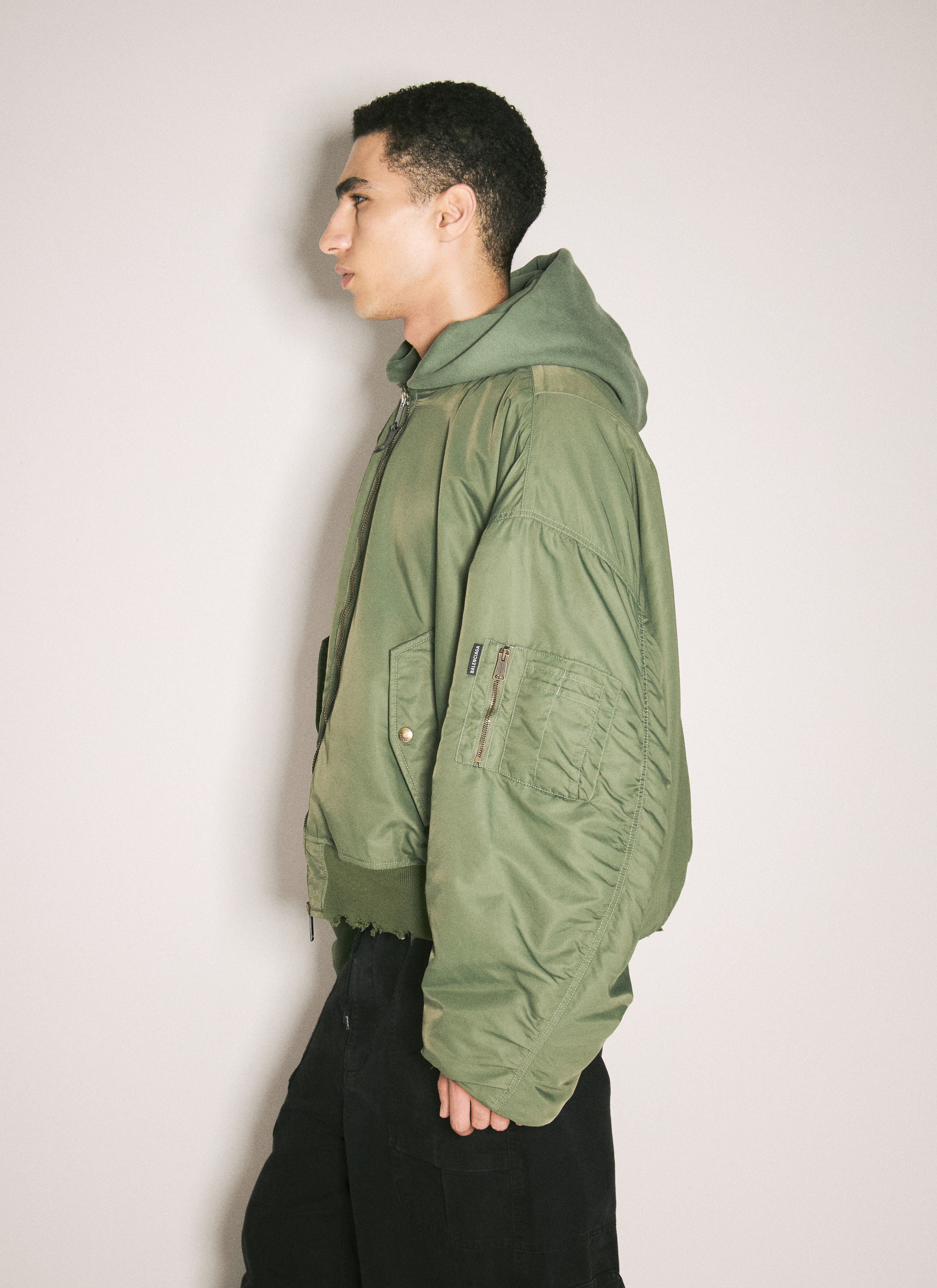 ジャケット・アウター balenciaga 22aw bomber hoodie Balenciaga Bomber Jacket | Saks Fifth Avenue