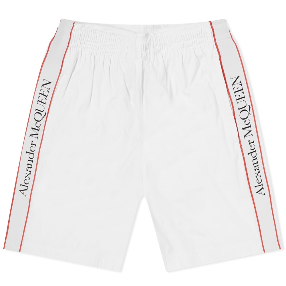 Alexander McQueen Side Stripe Swim Short - 1