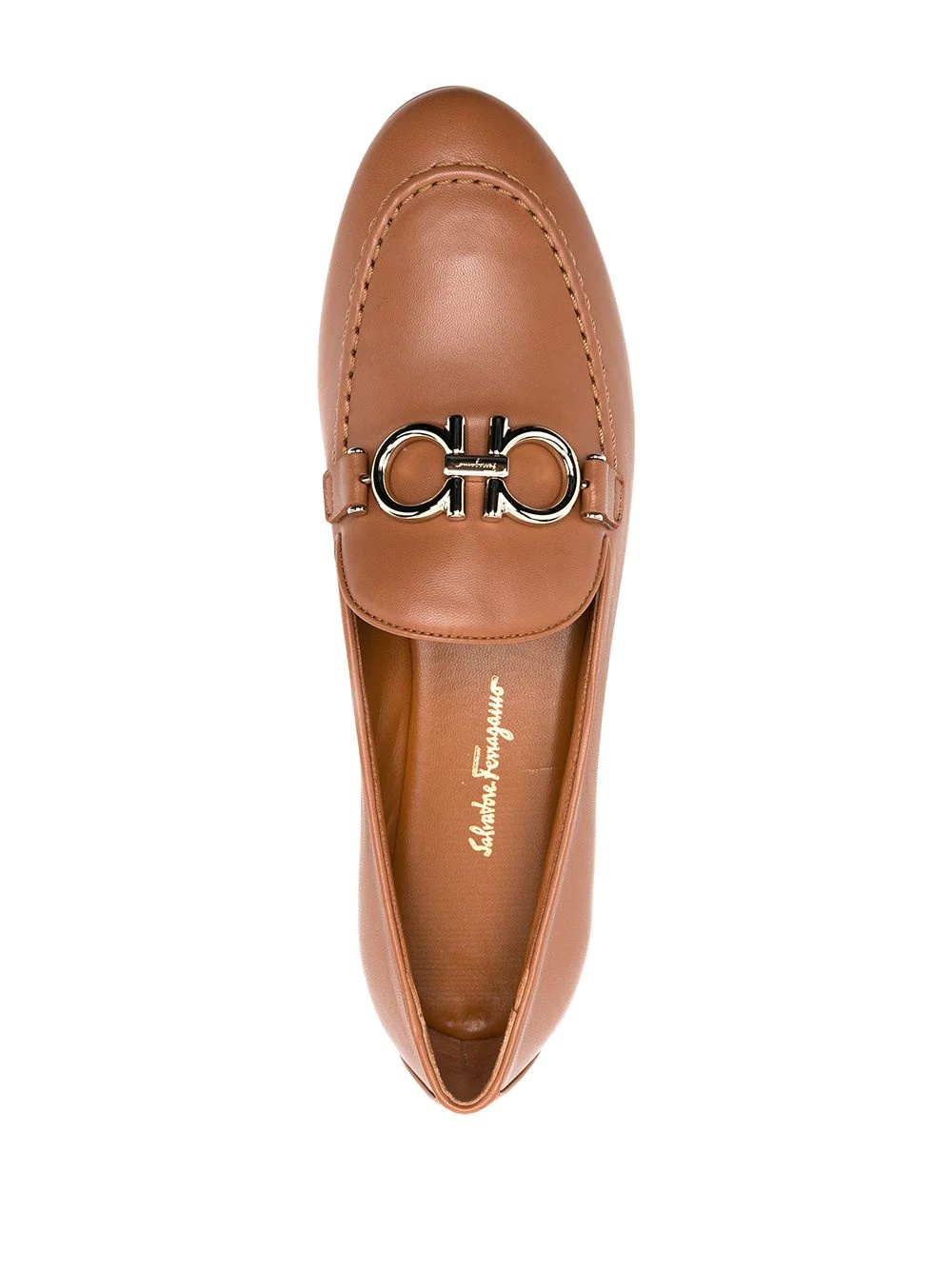 Gancini buckle loafers - 4