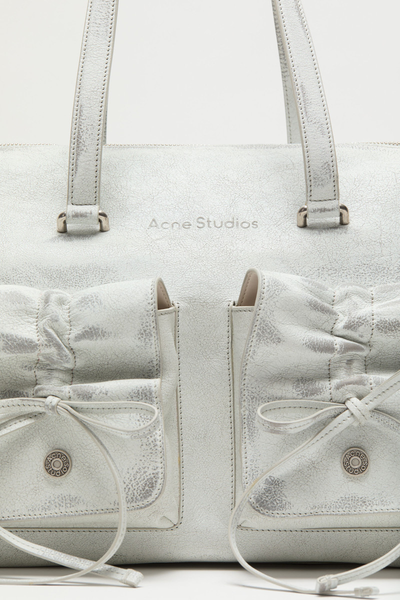Multipocket tote bag - White/grey 5
