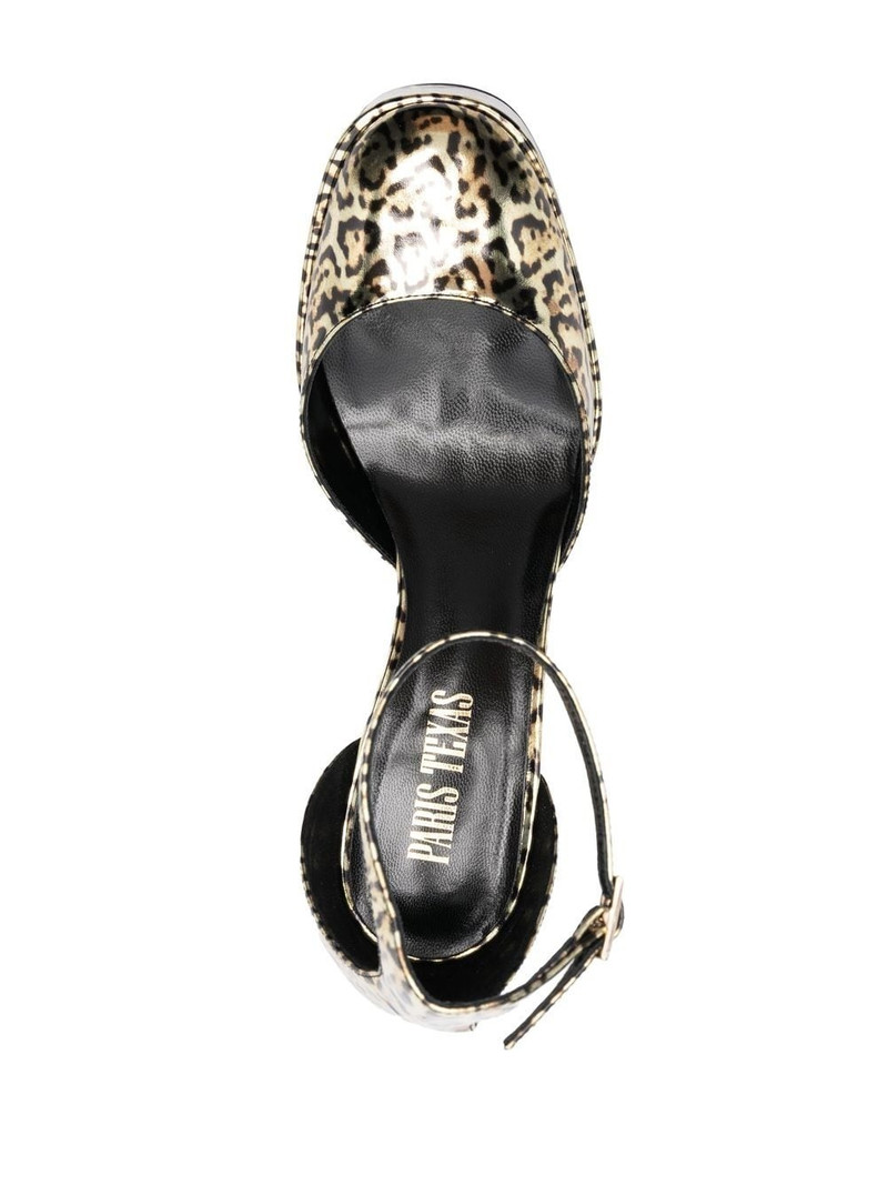 leopard-print 130mm sandals 4