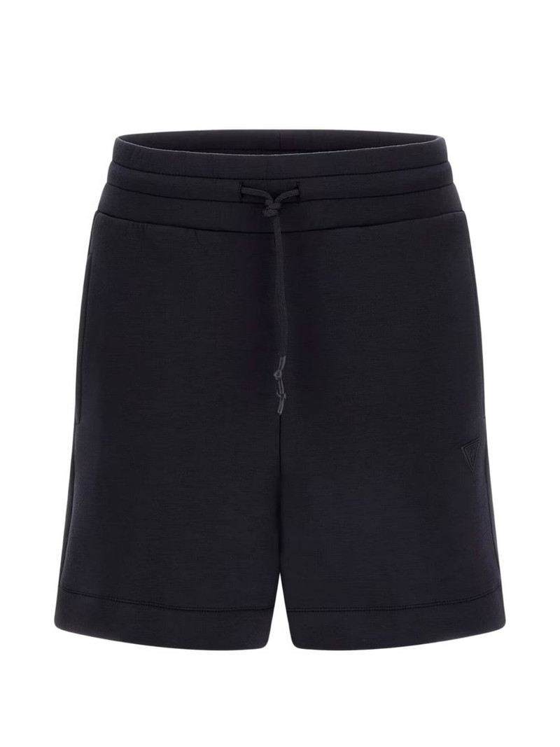 Scuba drawstring rolled-hem shorts 1